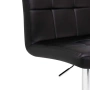 Барный стул Woodville Paskal black / chrome